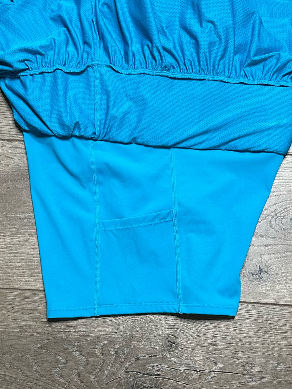 Lucky In Love Caribbean Vibes High‎ Rise Play On Tennis Skirt Skort Blue White L - Picture 6 of 11